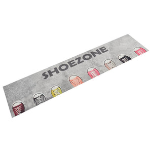 vidaXL Washable Kitchen Runner Shoezone 60x300 cm Velvet