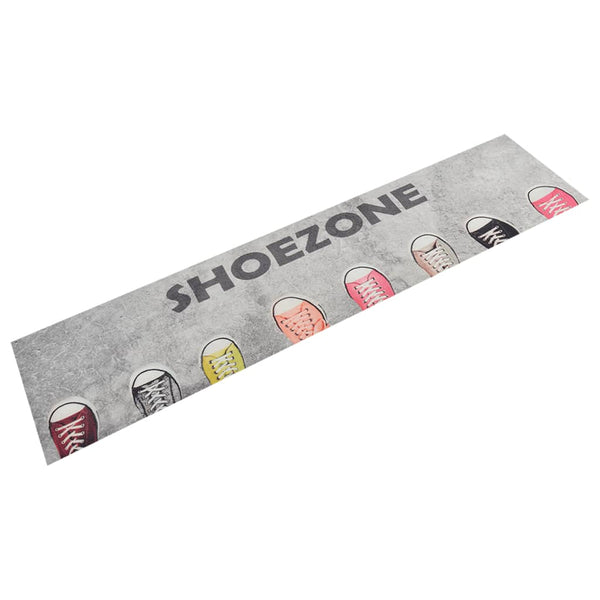 vidaXL Washable Kitchen Runner Shoezone 60x300 cm Velvet