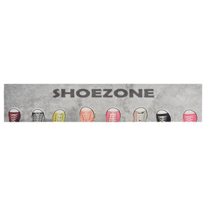 vidaXL Washable Kitchen Runner Shoezone 60x300 cm Velvet