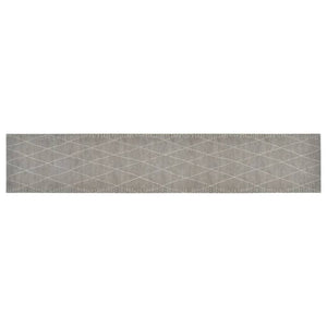 vidaXL Washable Kitchen Runner Diamond 60x300 cm Velvet