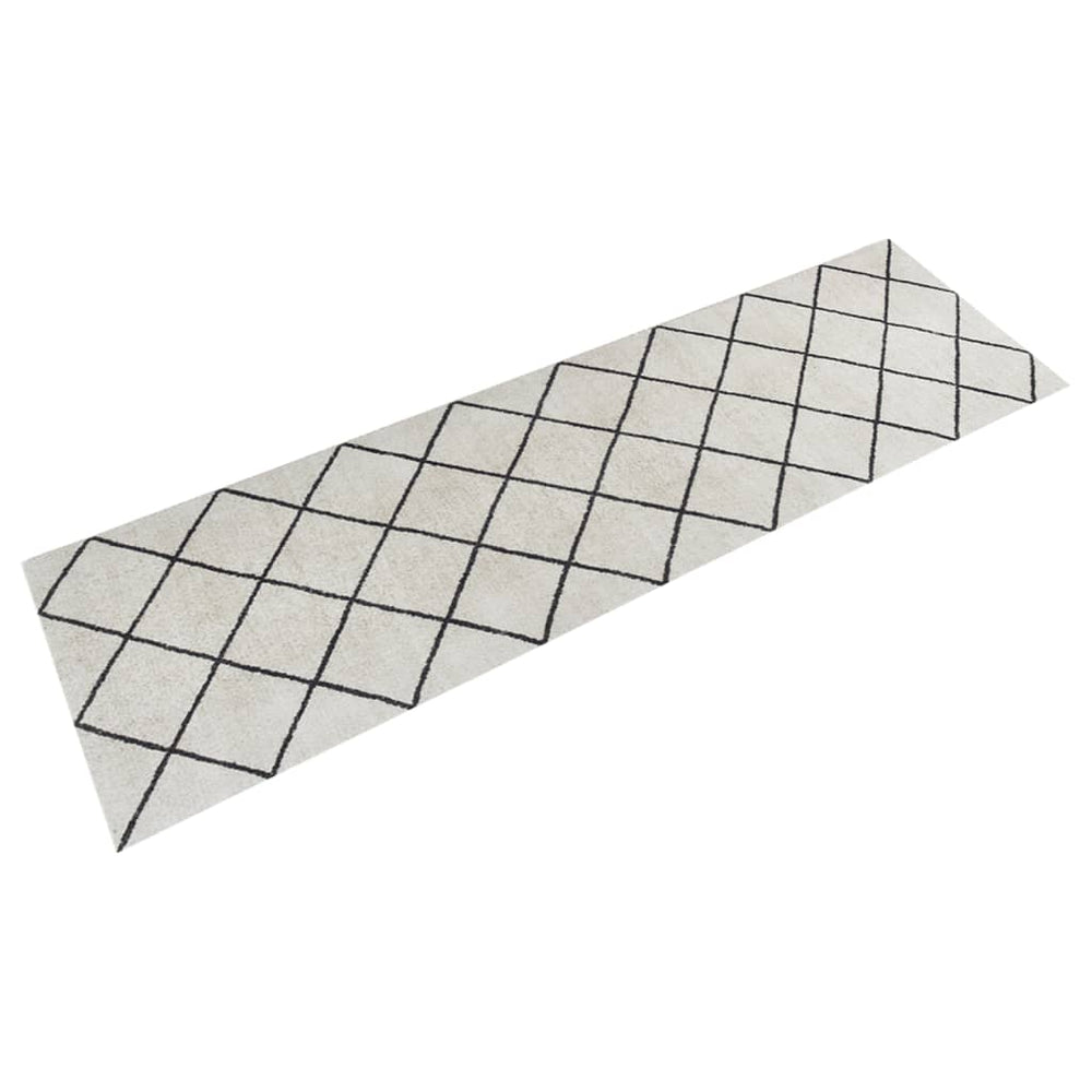 vidaXL Washable Kitchen Runner Square 45x150 cm Velvet