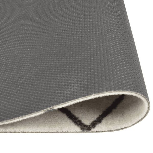 vidaXL Washable Kitchen Runner Square 45x150 cm Velvet