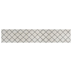 vidaXL Kitchen Runner Washable Square 60x300 cm Velvet