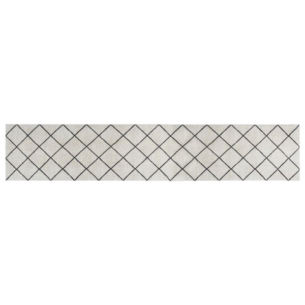 vidaXL Kitchen Runner Washable Square 60x300 cm Velvet