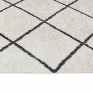 vidaXL Kitchen Runner Washable Square 60x300 cm Velvet