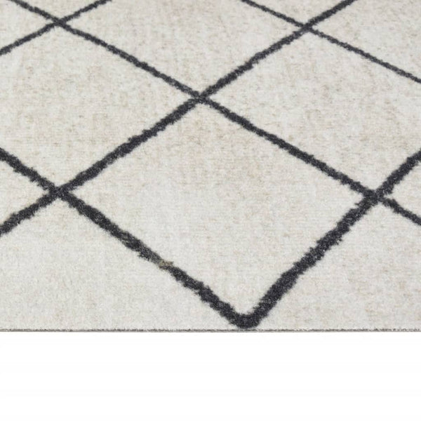 vidaXL Kitchen Runner Washable Square 60x300 cm Velvet