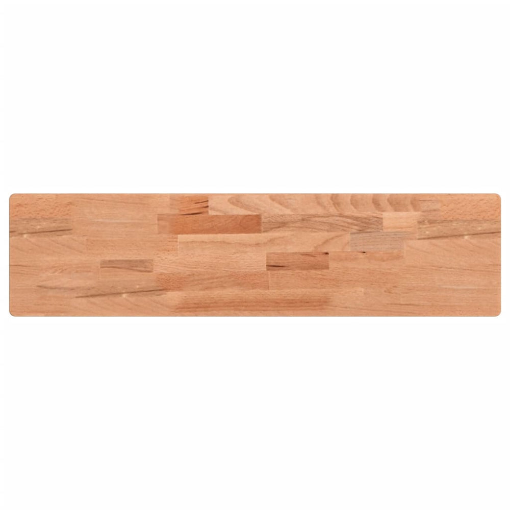 vidaXL Wall Shelf 80x20x4 cm Solid Beechwood