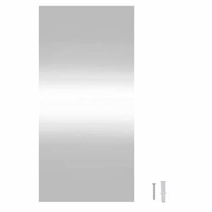 vidaXL Wall Mirror with LED Lights 30x60 cm Glass Rectangular