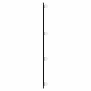 vidaXL Wall Mirror with LED Lights 40x80 cm Glass Rectangular
