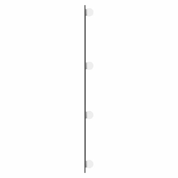 vidaXL Wall Mirror with LED Lights 40x80 cm Glass Rectangular