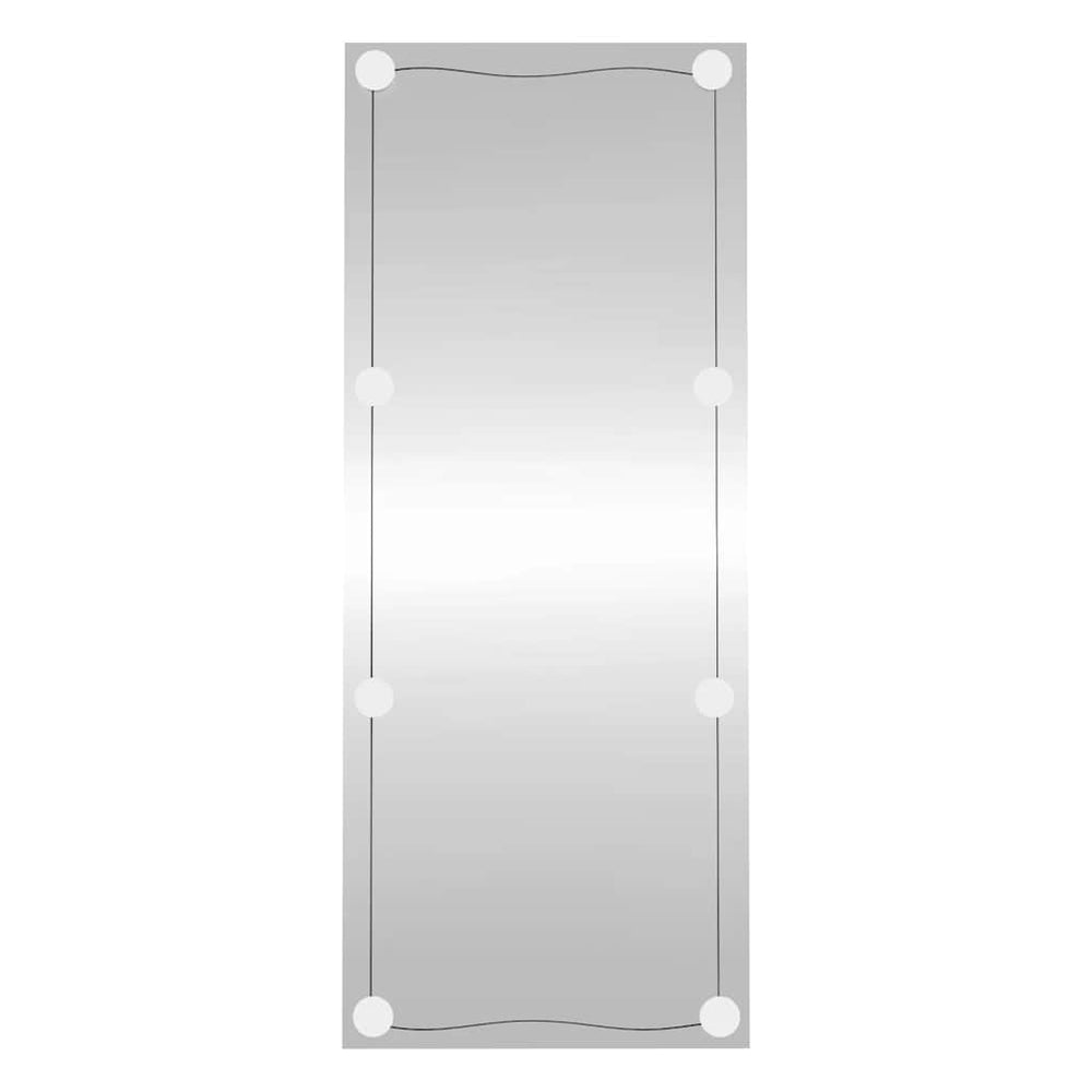 vidaXL Wall Mirror with LED Lights 40x100 cm Glass Rectangular