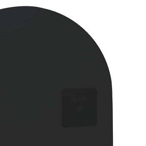 vidaXL Wall Mirror with LED Lights 45x100 cm Glass Oval