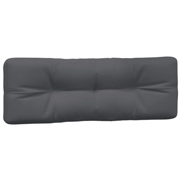 vidaXL 7-Piece Pallet Cushion Set Anthracite Fabric