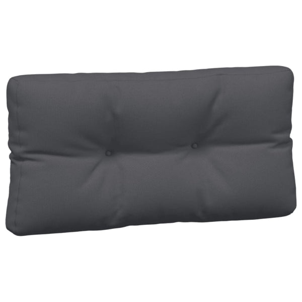 vidaXL 7-Piece Pallet Cushion Set Anthracite Fabric