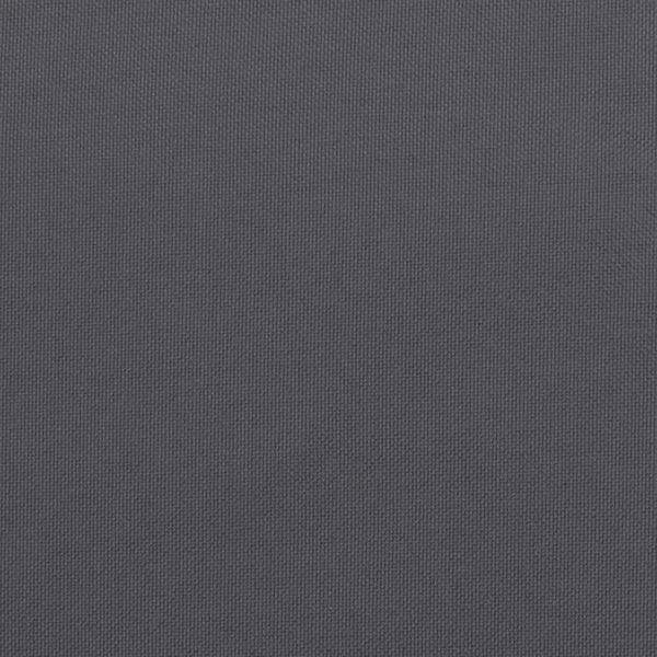 vidaXL 7-Piece Pallet Cushion Set Anthracite Fabric