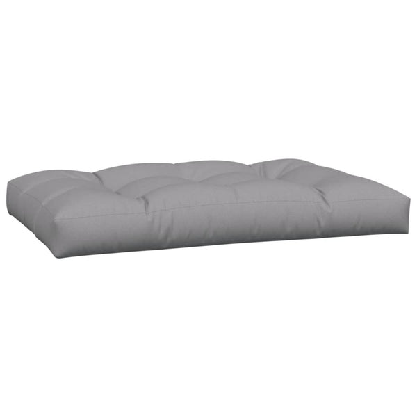 vidaXL Pallet Cushions 7-piece Grey Fabric