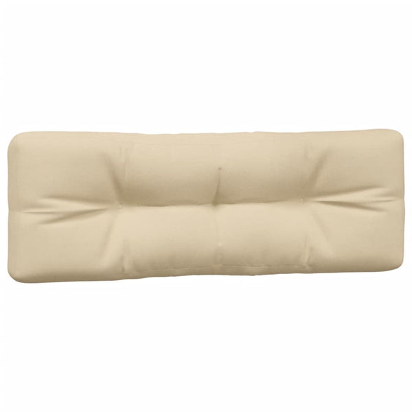 vidaXL Pallet Cushions 7-piece Set Beige Fabric