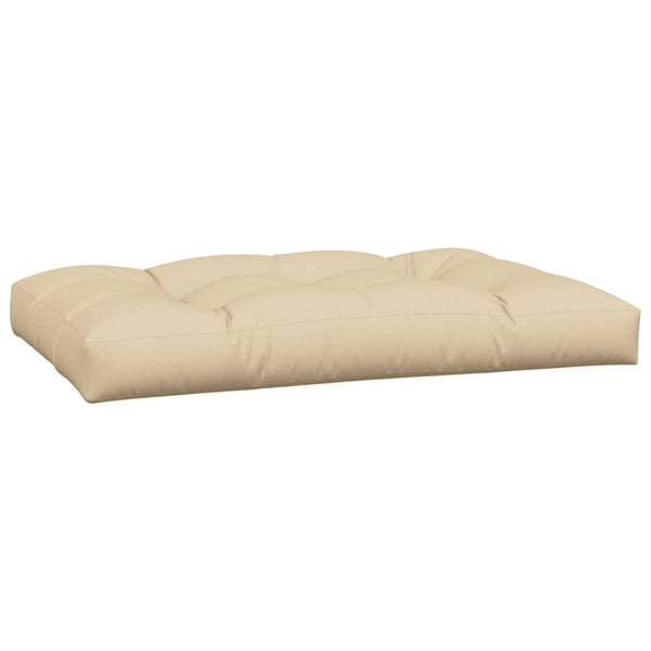 vidaXL Pallet Cushions 7-piece Set Beige Fabric