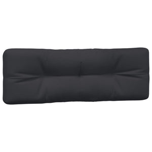 vidaXL Pallet Cushions 7-piece Black Fabric