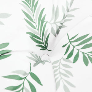 vidaXL Pallet Cushions 7-piece Leaf Pattern Fabric