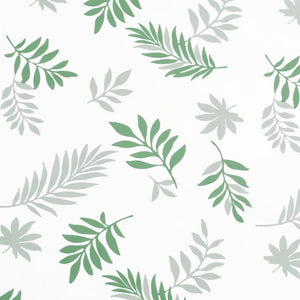 vidaXL Pallet Cushions 7-piece Leaf Pattern Fabric