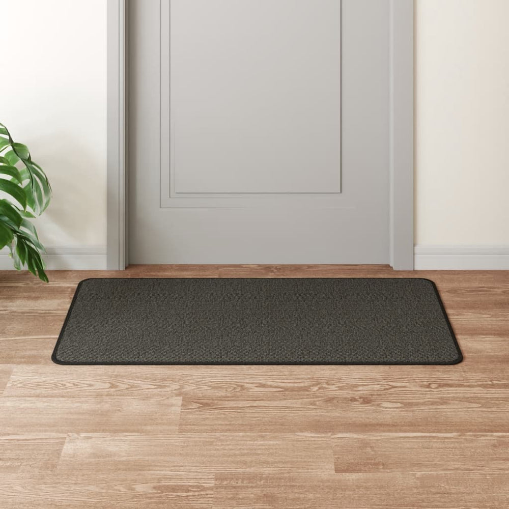 Sisal Teppichläufer Anthrazit 50x100 cm