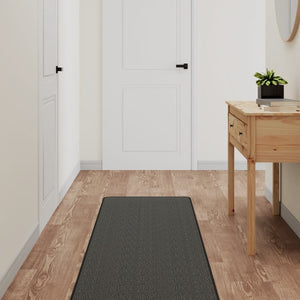 Anthrazit Sisal Teppichläufer 50x200 cm