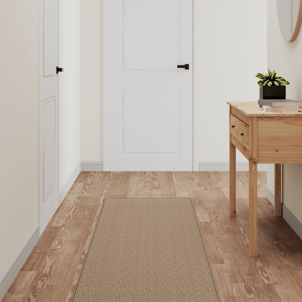 vidaXL Sisal Look Runner Sand 50x150 cm