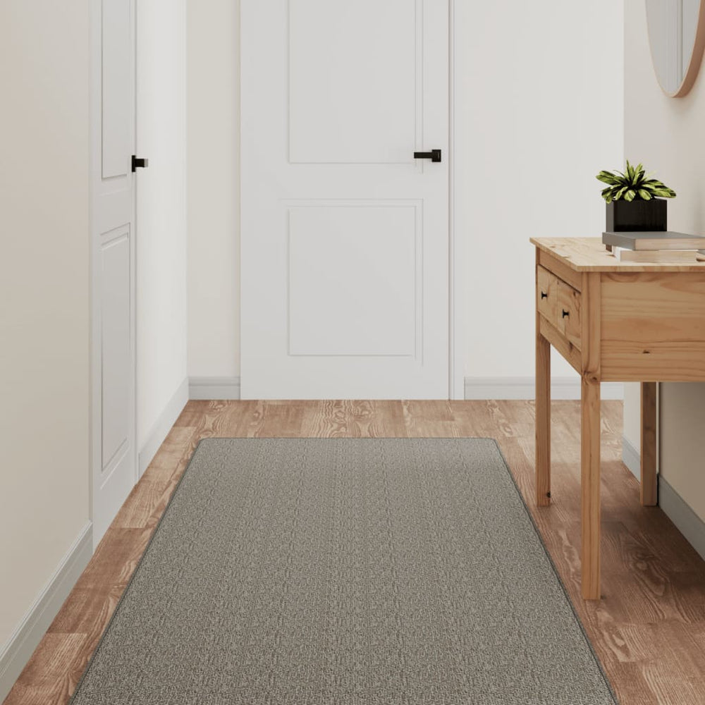 vidaXL Sisal Look Runner Silver 80x150 cm
