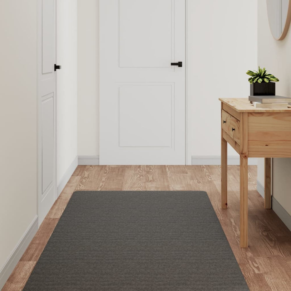 vidaXL Runner Rug Anthracite 80x180 cm