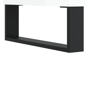 vidaXL Sideboards 2 pcs. High Gloss White Engineered Wood