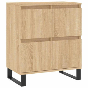 vidaXL Sideboards 2 pcs. Sonoma Oak Engineered Wood