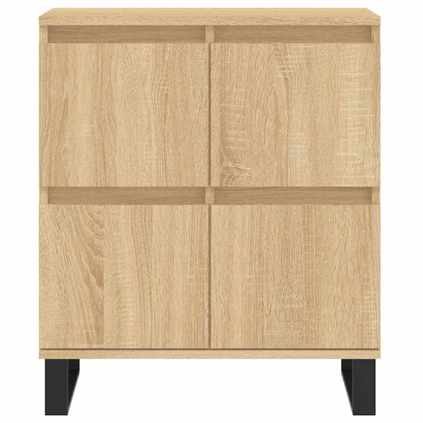 vidaXL Sideboards 2 pcs. Sonoma Oak Engineered Wood