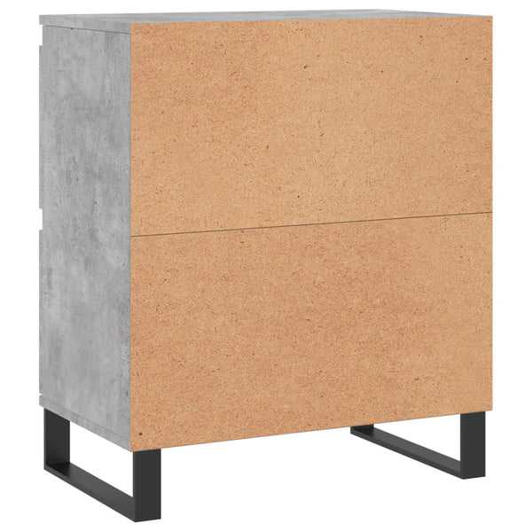vidaXL Sideboards 2 pcs. Concrete Grey Engineered Wood