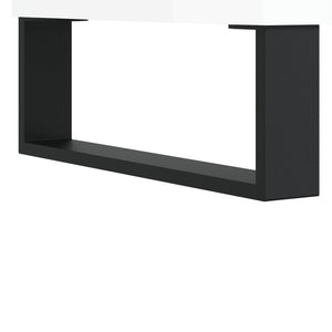 vidaXL Sideboards 3 pcs. High-Gloss White Engineered Wood