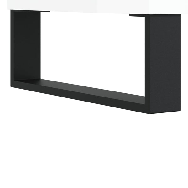 vidaXL Sideboards 3 pcs. High-Gloss White Engineered Wood