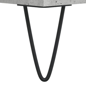 3-tlg Badmöbel-Set Betongrau