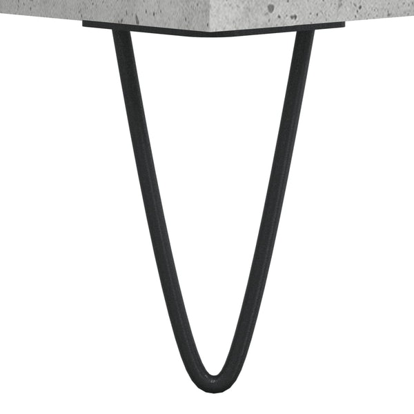 3-tlg Badmöbel-Set Betongrau