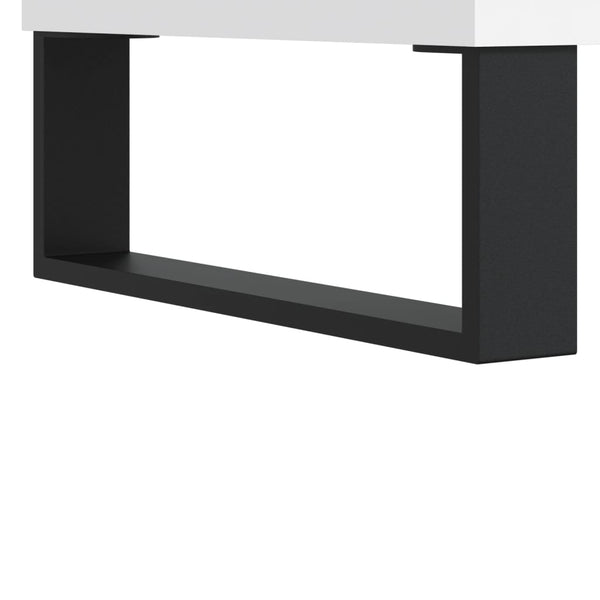 vidaXL 3-Piece Bathroom Furniture Set White Engineered Wood