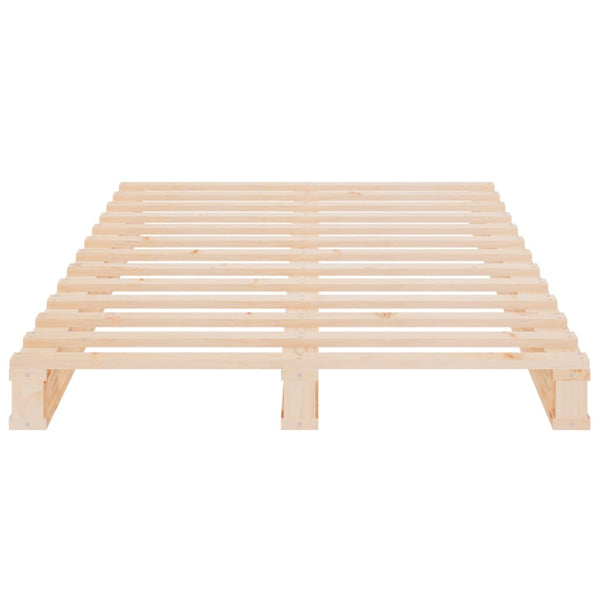 vidaXL Solid Pine Bed 90x190 cm