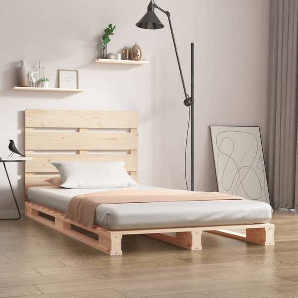 vidaXL Solid Pine Bed 90x190 cm