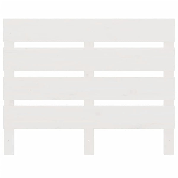 vidaXL Solid Wood Bed White 90x190 cm Pine