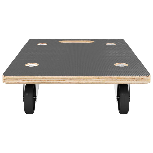 vidaXL Dolly 2 pcs. Rectangular 60x40x11.5 cm 250 kg