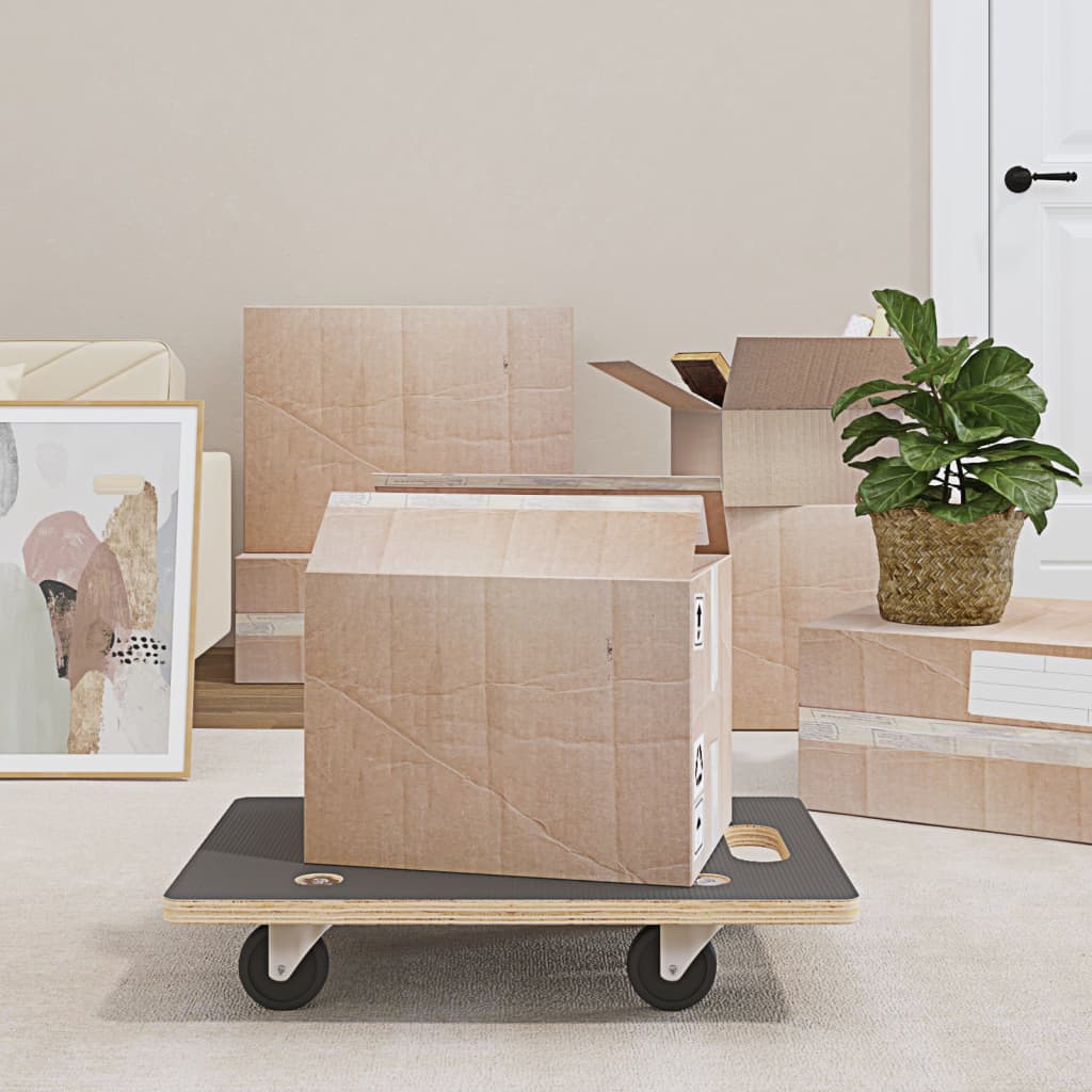 vidaXL Dolly 2 pcs. Rectangular 60x40x11.5 cm 250 kg
