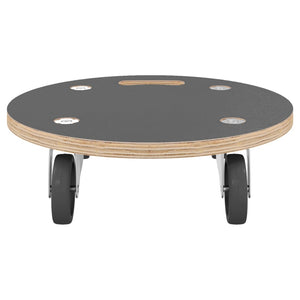 vidaXL Dolly 2 pcs. Round Ø38x11.5 cm 250 kg