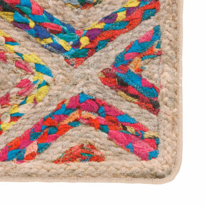 vidaXL Washable Rug Multicolour 80x150 cm