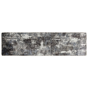 vidaXL Washable Rug Multicolored 80x300 cm