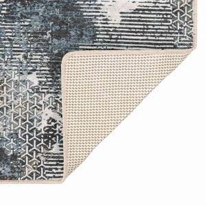 vidaXL Washable Rug Multicolour 160x230 cm