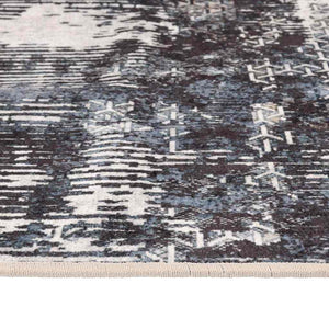 vidaXL Washable Rug Multicolour 160x230 cm