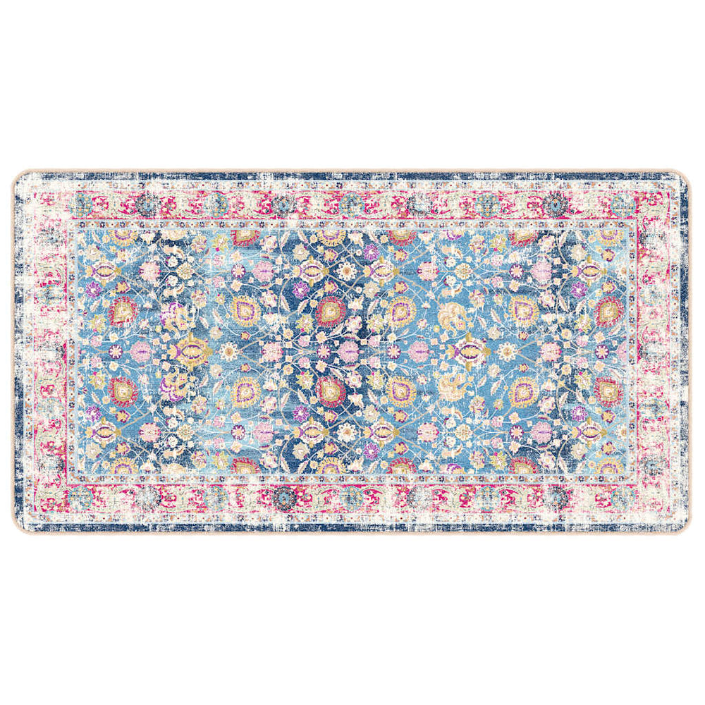 vidaXL Washable Rug Multicolour 80x150 cm